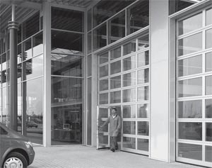 Секционные промышленные ворота Hormann